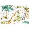GENERIQUE Tissu coton satiné jungle vendu au mètre(...) - namaqua multicolore
