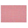 GENERIQUE Tissu vichy coeur vendu au mètre(...) - 02 Rouge