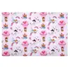 Tissu coton enfant cretonne montgolfière fille vendu au mètre - ninon ...