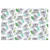 GENERIQUE Tissu coton enfant eucalyptus vendu au mètre(...) - eucalyptus vert