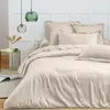 Coton Pur - Housse de couette 100% Coton sable 140x200 cm
