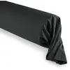 Coton Pur - Taie de traversin 45 x 185 cm 'Prémium' - Prémium Truffe