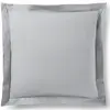 Coton Pur - Taie d'oreiller Volant plat 100% coton nuage 63x63 cm