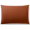 Coton Pur - Taie d'oreiller 100% Coton paprika 50x70 cm