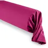 Coton Pur - Taie de traversin 45 x 185 cm 'Prémium' - Prémium Magenta