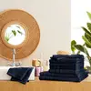 Coton Pur - Pack complet Spa - 10 Pièces bleu nuit T.U