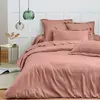 COTON PUR Housse de couette 260 x 240 cm "Prémium" pour lit 2 places King Size - Prémium Vieux Rose
