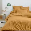 COTON PUR Housse de couette 260 x 240 cm "Prémium" pour lit 2 places King Size - Prémium Miel