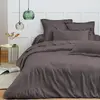 COTON PUR Housse de couette 260 x 240 cm "Prémium" pour lit 2 places King Size - Prémium Ardoise