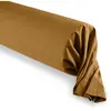 COTON PUR Taie de traversin 45 x 185 cm "Prémium" - Prémium Caramel