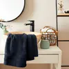 Coton Pur - Serviette de Toilette Spa bleu nuit 50x100 cm