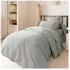 Coton Pur - Housse de couette en percale de coton perle 140x200 cm
