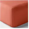 Drap housse percale "Julian" avec bonnet 35 cm toutes dimensions Coton...