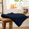 UNIVERS DECOR Coton Pur - Drap de Douche Spa bleu nuit 70x140 cm