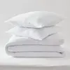 BLANREVE Pack Couette 260 x 240 cm + 2 Oreillers 60 x 60 Gamme Microfi...