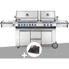 Barbecue à gaz Prestige Pro 825 + Plateau charbon - Napoleon