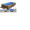 GRE - Kit piscine bois Gré Lemon 3,75 x 2,00 x 0,68 m + Bâche hiver + ...