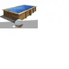 GRE - Kit piscine bois Gré Lemon 3,75 x 2,00 x 0,68 m + Bâche hiver