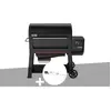 Barbecue à pellets searwood xl 600 + rôtissoire - weber
