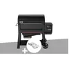 Barbecue à pellets searwood xl 600 + kit de fumage - weber
