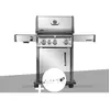 Napoleon Barbecue À Gaz Rogue Pro Inox 3 Brûleurs + 1 Sizzle Zone + Rô...