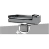 Plancha gaz Premium 75 acier avec chariot