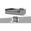 Plancha gaz Premium 60 acier avec chariot
