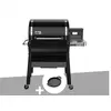 Barbecue à pellets Weber Smokefire EX4 GBS + Plancha TU