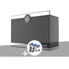 Poolex Pompe à chaleur 8 kW Silent Max 80 Full Inverter + Kit by-pass Ø 50 mm