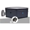 Spa portable Netspa semi-rigide Octopus octogonal Bulles 4-6 places + ...