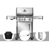 Napoleon Barbecue À Gaz Rogue Pro Inox 3 Brûleurs + 1 Sizzle Zone + Ho...