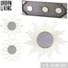 URBAN LIVING Set de 3 miroirs