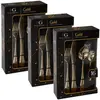 Toilinux Lot De 3 Ménagères En Acier Inoxydable - 48 Couverts - Doré
