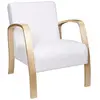 The Home Deco Factory - Fauteuil de salon en bouclette Stavern