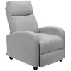 CMP The Home Deco Factory - Fauteuil relax multiposition Odda - Gris