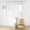 DOUCEUR D'INTÉRIEUR Voilage grande largeur - 240 x 240 cm - Blanc