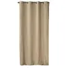 DOUCEUR D'INTÉRIEUR Rideau à oeillets - BELI - Bouclette unie - 140 x 240 cm - Beige - Intérieur