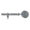 Douceur D'intérieur - Kit de tringle à rideaux extensible Disque Martelé