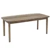 ATMOSPHERA FOR KIDS Table à manger extensible Banila en bois pour 6 à 10 personnes