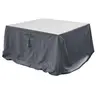 HESPERIDE Hespéride - Housse de table rectangulaire S - 185 x 125 x 80 cm - Noir