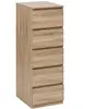 Five Simply Smart Chiffonnier 5 tiroirs DOLO - Beige