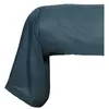 - Taie de traversin - 100% coton BIO - 45 x 185 cm - Bleu paon