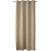 Rideau occultant ignifugé flamme - 140 x 260 cm - beige
