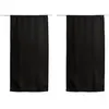 Vitrage occultant noir 60 x 120 cm
