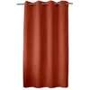 Rideau occultant terre cuite 140 x 180 cm