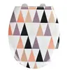 Wenko Abattant wc design Pyramide - Abaissement automatique - Duroplast