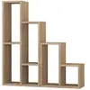 Toilinux - Bibliothèque Sule 89 cm - Bois naturel - Sule