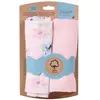 - Lot de 2 langes pour enfant - 90 x 70 cm - modèle Fleurs - Judy wild