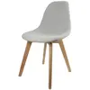 The Home Deco Factory - Chaise scandinave en tissus Olga - h. 83 cm