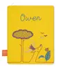 Protège Carnet de Santé Daim Moutarde L'Oiseau Bateau